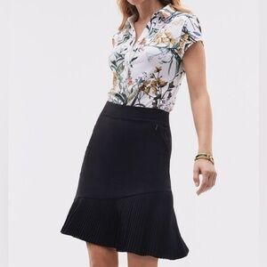 Chico’s Black A-Line Swing Skirt, Size XXL (Chico’s Size 4)